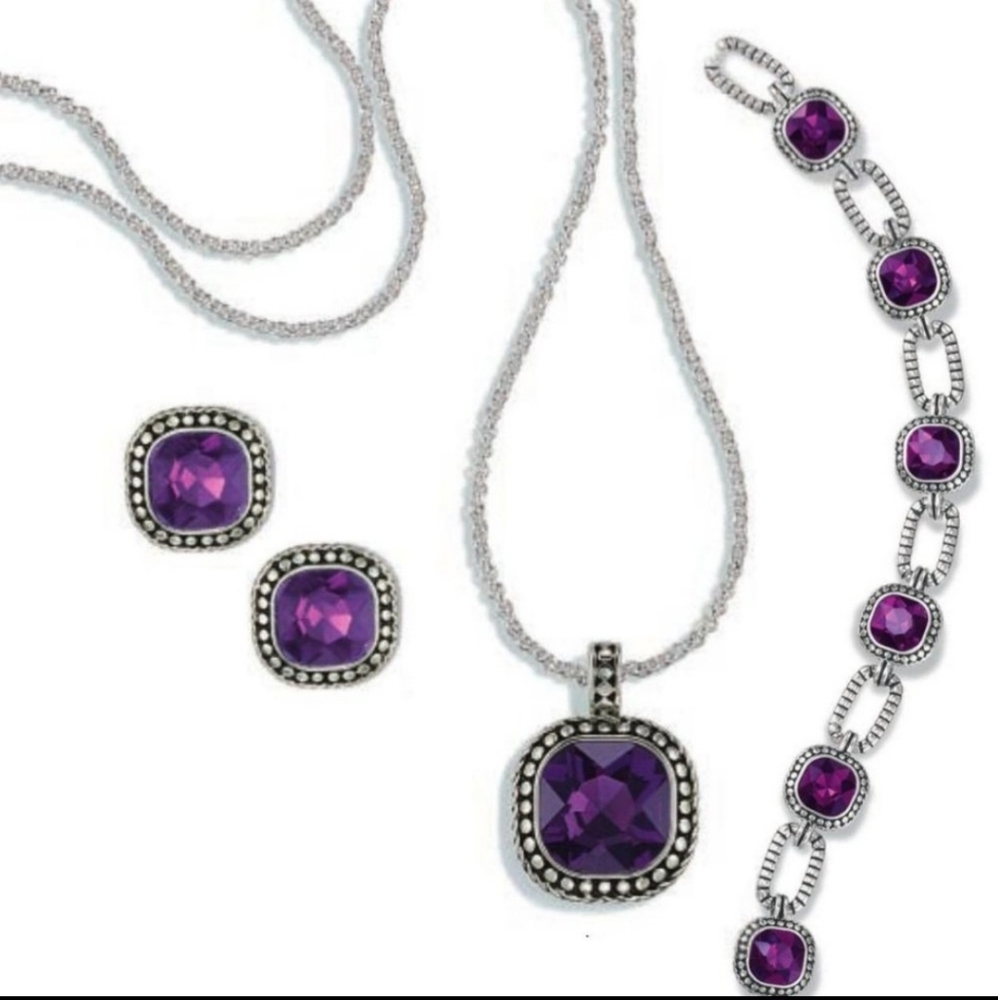 Modern Purple Bracelet - Picture 2 of 3
